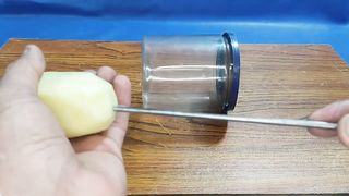 How To Make Spring Potato Slicer ! Spiral Potato ! Diy Spring Potato Machine