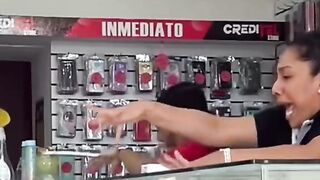 Fake steal prank