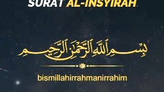 Surat al insyirah (8 ayat)