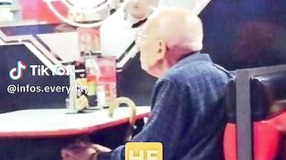 The old man and the bikers