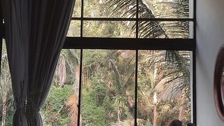 ℹ️ Waking up in our AirBnB in Bali. Would you stay here?