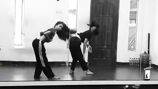 Pretty girls dancing