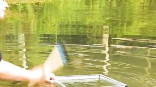 Building a fish viewing tower