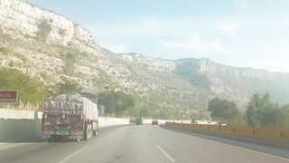 On the way to Islamabad