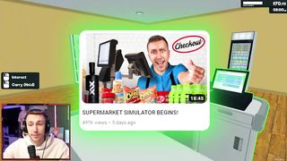 EXPANDING OUR STORE! (Supermarket Simulator)