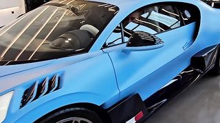 Bugatti DIVO Startup at Emirati One Motors Dubai