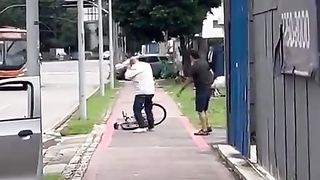 Blinded by pepper spray