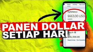MAKE MONEY ONLINE : Kerja Online DIBAYAR PER HARI, Auto Panen DOLLAR TIAP HARI - Cara Dapat Uang Dari Internet