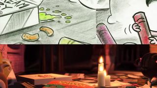 Sulley Tucks Boo into Bed from Monsters, Inc. Pixar Side-by-Side.mkv