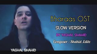 Bharaas Ost (Lyrics) in Urdu | Yashal Shahid - Sad Song