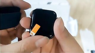 Unboxing of apple smart watch