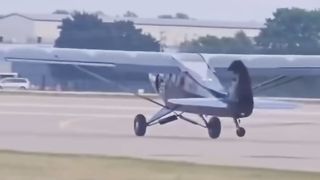 Flying student first flight test