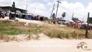 From Kimara Mwisho to Korogwe via Morogoro road in Dar es Salaam Tanzania