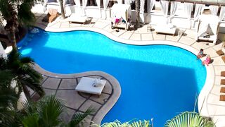 Time lapse of a pool