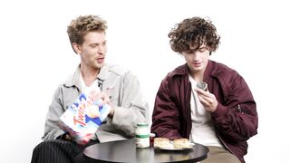 Timothée Chalamet and Austin Butler Rate British Food | Snack Wars