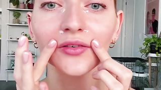 FACIAL YOGA EXERCISE