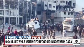 More than 100 killed in Gaza while waiting for food