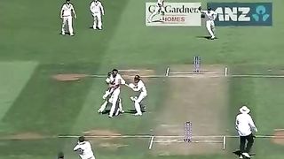Kane Williamson bad luck run out on duck