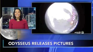 First image of Odysseus on the moon released after historic landing