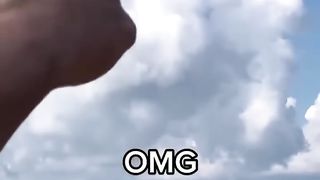 Look at clouds it's really an angel