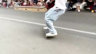 Skateboarding always makes me happy