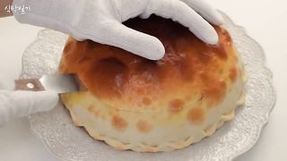 Potato Balloon Bread, Cheese fondue).