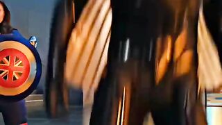 Wanda and Deadpool Travels Multiverse #shorts #marvel