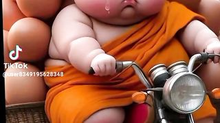 Cute chubby boy