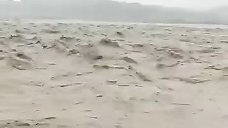 Heavy raining
