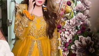 Mehindi function look