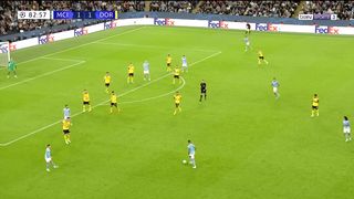 Manchester City vs Borussia Dortmund.