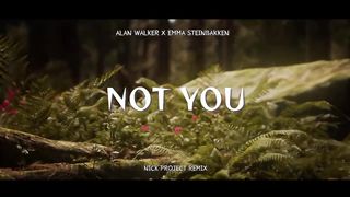DJ Slow Remix !!! Alan Walker x Emma Steinbakken - NOT YOU (Nick Project Bootleg)