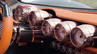 The exterior is fully carbon fiber, but the interior is something else…????????