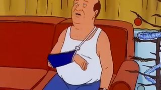 When the Zyzz music kicks in [King of the Hill]