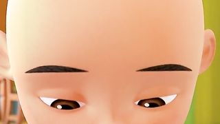 Upin belajar mengeja ayam ????????