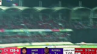 Russell what a batting in BPL final