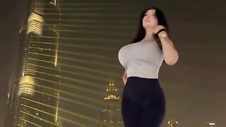 Girl outing at night