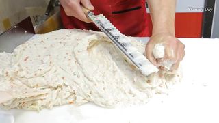 Fishcake(eomuk) master with 40years of experience _ Korean Street
