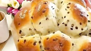 Булочки с шоколадом
