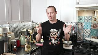 Ужин за 30 минут. Рыба в духовке. Быстрый терияки соус и лапша