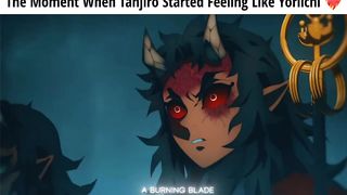 Tanjiro .........#demonslayer #zenitsu #nezuko #tanjiro #muzan #animeedits