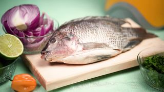 Ingredients to prepare Ceviche