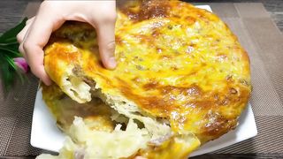 Боже, как вкусно! ПИРОЖКИ ТЕПЕРЬ НЕ ДЕЛАЮ! Готовлю вкуснятину на завтрак за 10 м.