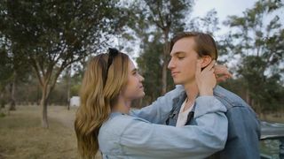 Whispers of the Woods: A Romantic Couple's Embrace