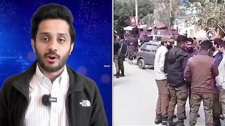 Imran Khan Protest Call of PTI workers & Maryam Nawaz Govt. by Punjab Police -Makhdoom Shahab ud din
