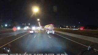 Explosive Accident With Fiery Conclusion.