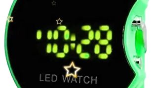 Apple Cut LED Watches For Kids