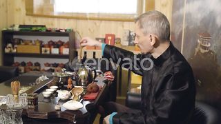 Master Prepares the Tea Ceremony: Chinese Traditions