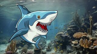 Smiley Shark #englishstory #bedtimestories #cartoon #moralstories #learnenglish #stories #kidsvideo