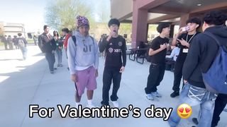 Breaking Up Couples For Valentines???? School Vlog